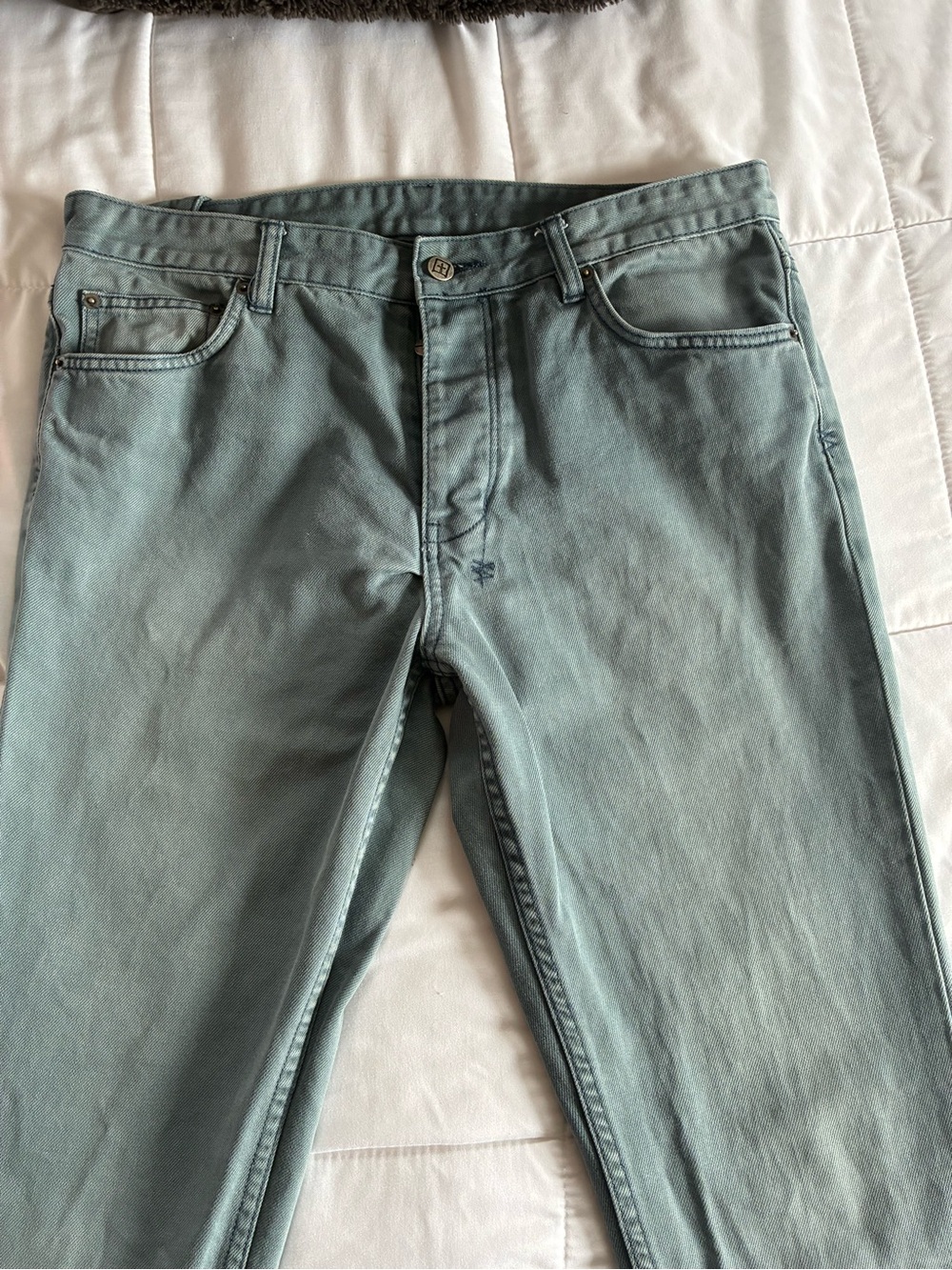 Ksubi Men's Slim Straight Jeans in Blue (34)